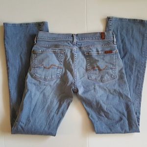 🔻 7 For All Mankind Blue Jeans Bootcut Sz 29
